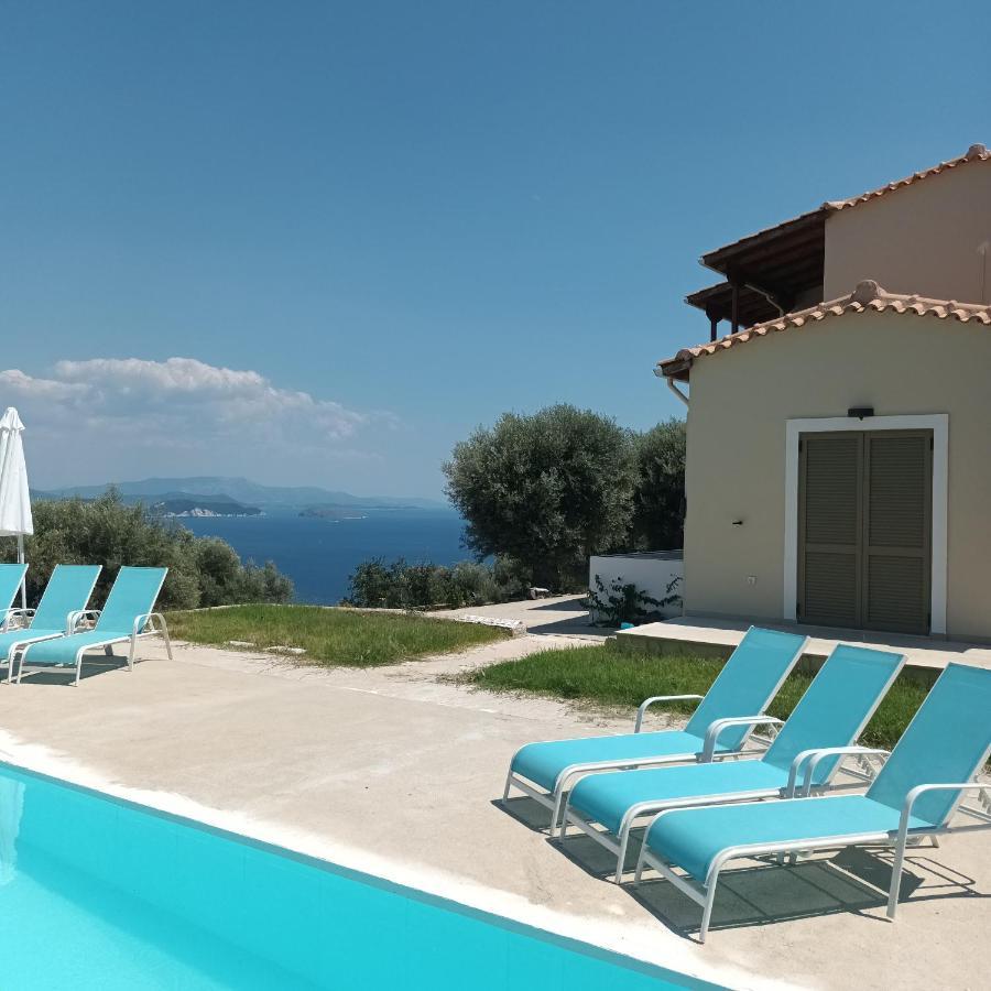 Kotseris Luxury Villas, Jiovanni Villa & Angelina Villa Sívota Buitenkant foto