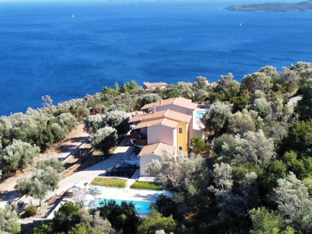 Kotseris Luxury Villas, Jiovanni Villa & Angelina Villa Sívota Buitenkant foto